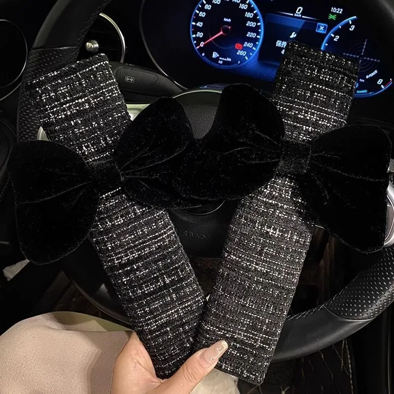 Car Seat Belt Simple Bow All-season Universal Shoulder Protector