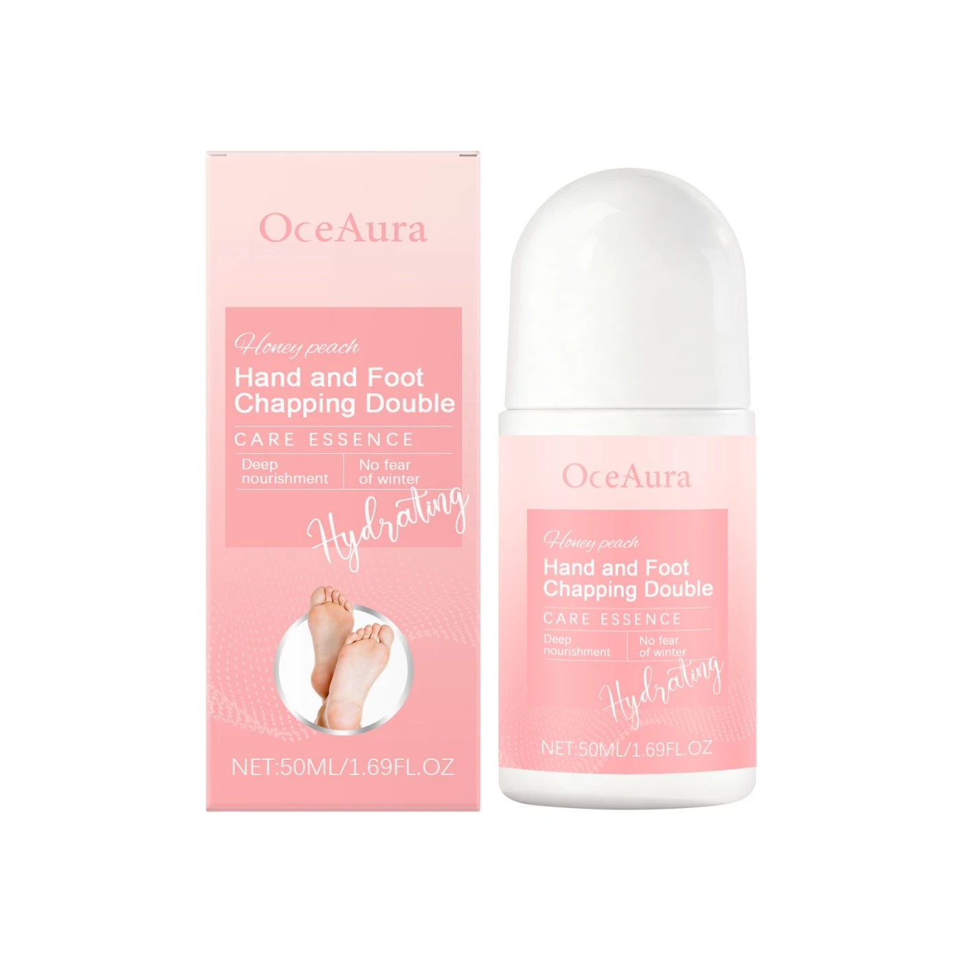 Peach Foot Care Ball