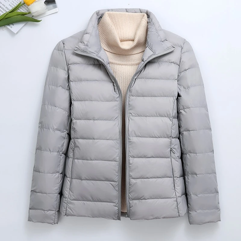Lightweight Ultra-thin Stand-collar Hooded Slim-fit Jacket