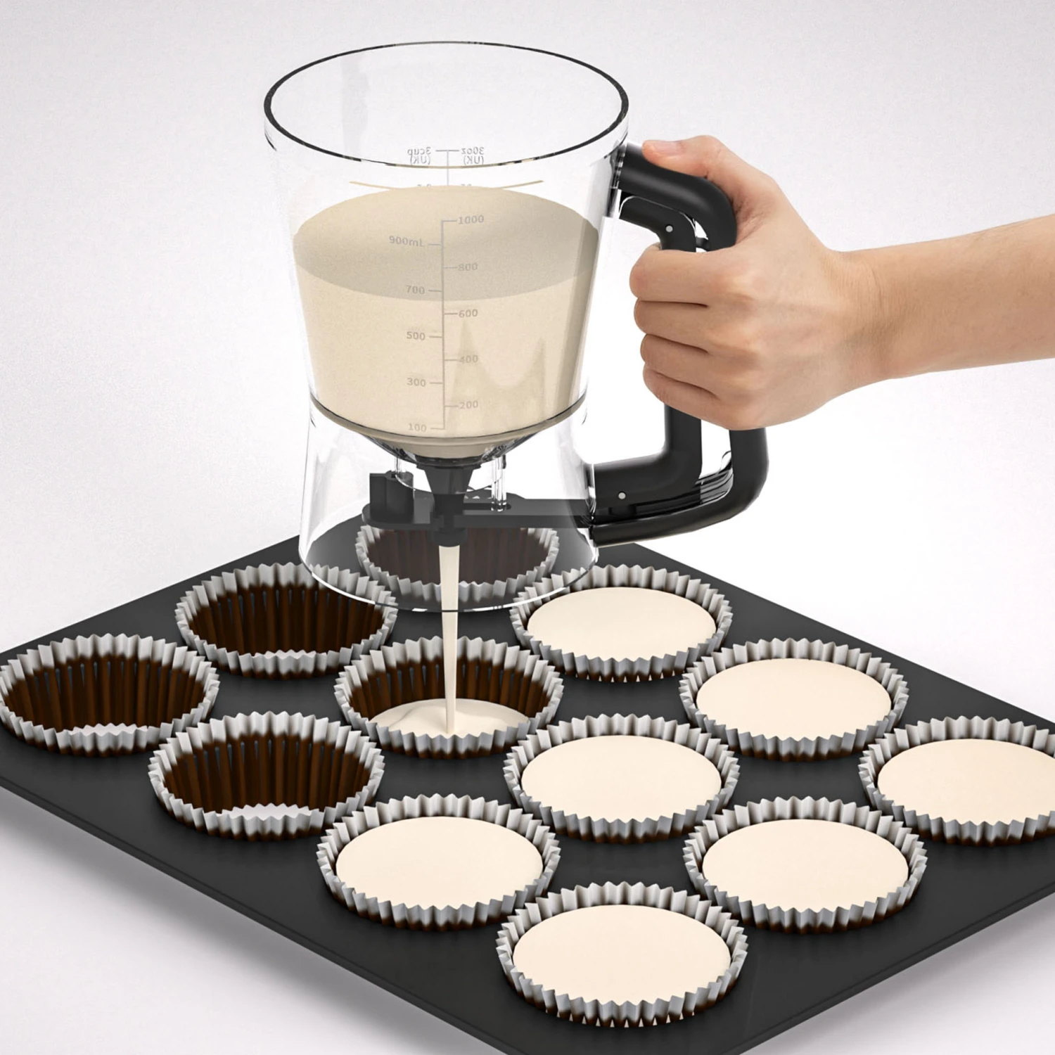 Batter Dispenser Batter Funnel Handheld Dispenser