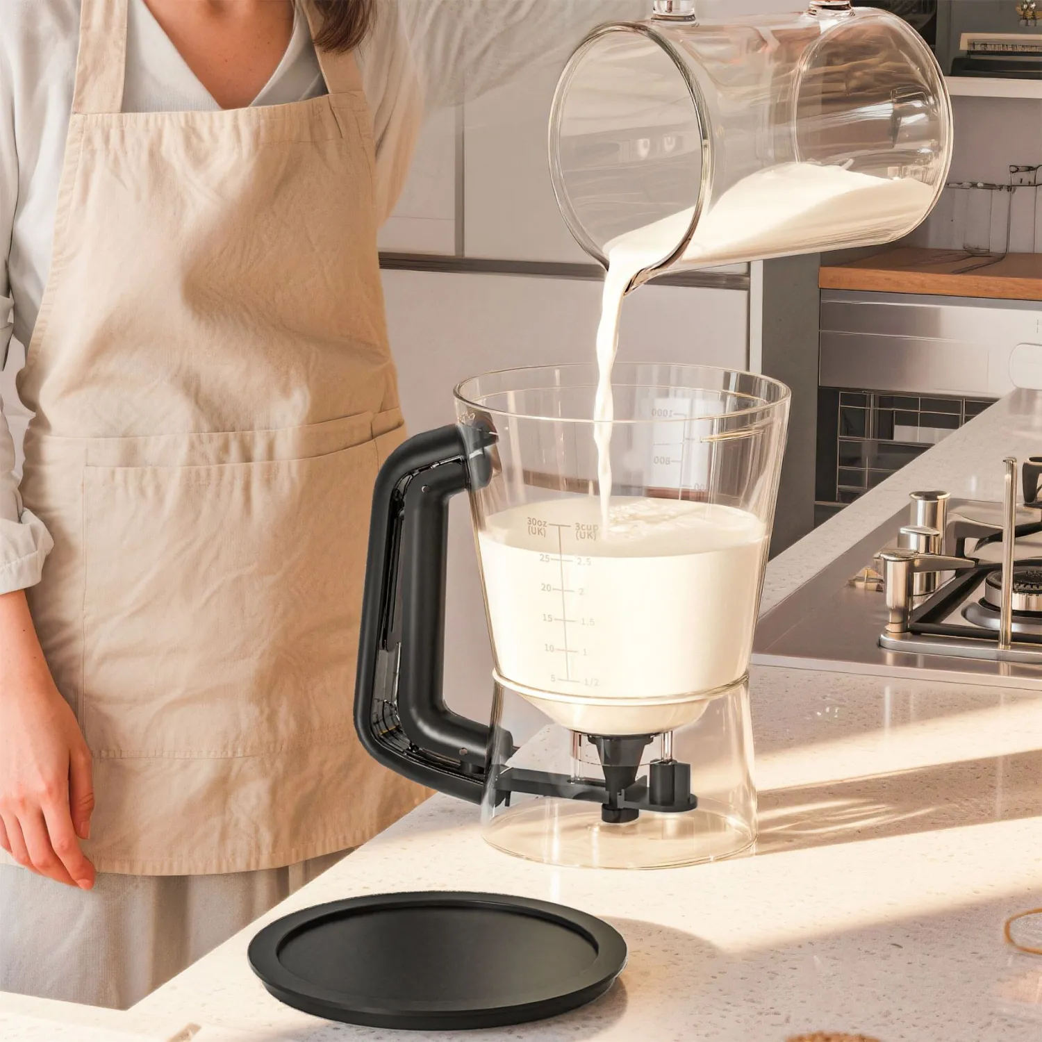 Batter Dispenser Batter Funnel Handheld Dispenser