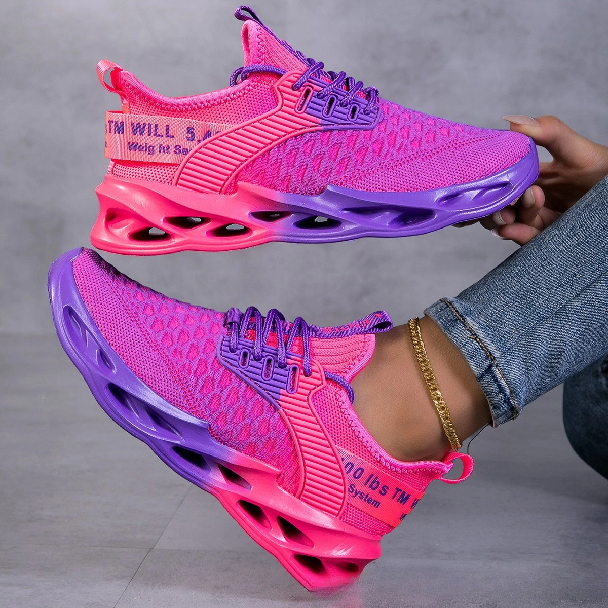 Women's Casual Sporty Outdoor Fashionable Versatile Running Shoes