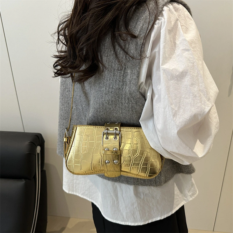 Heavy-metal-style Underarm Bag Perfect For Everyday Shoulder Wear