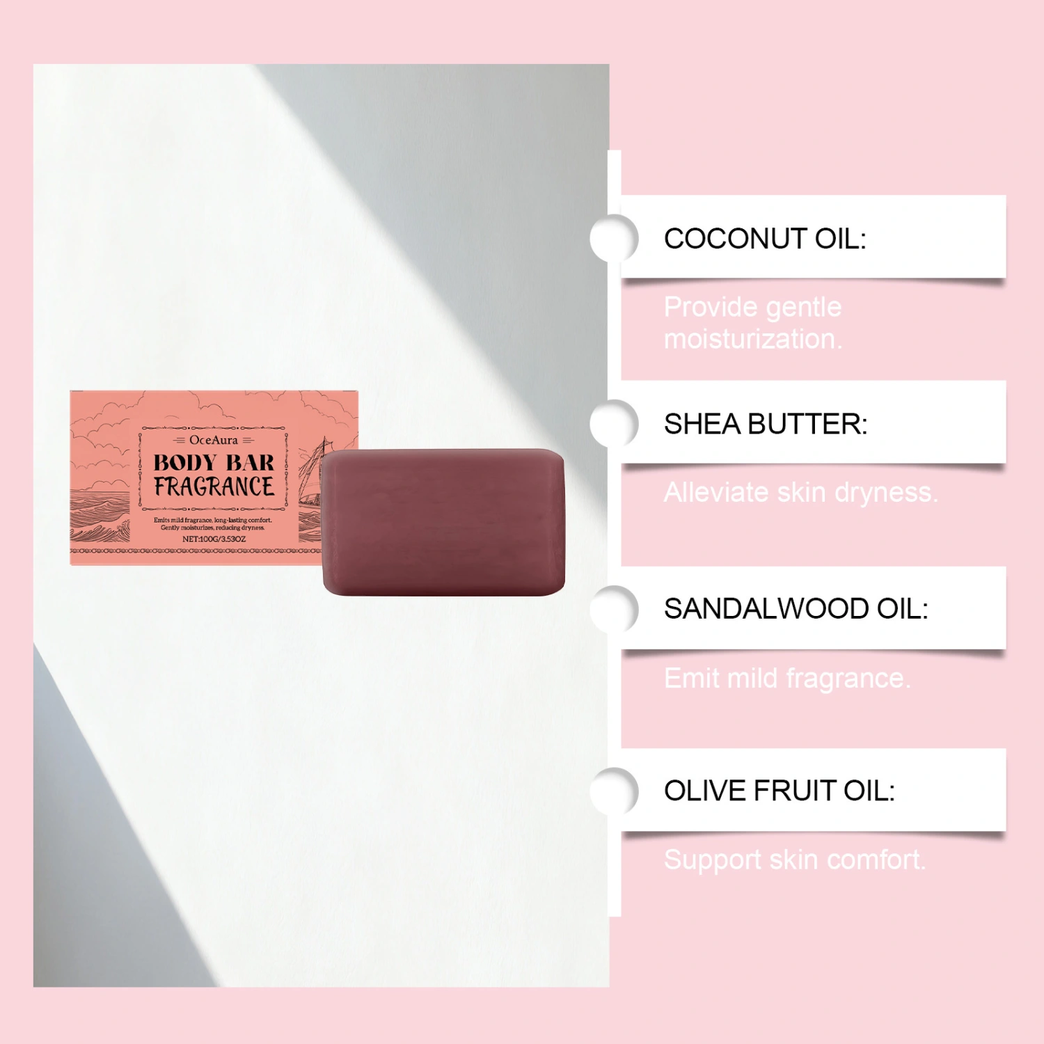 Body Fragrance Bath Soap