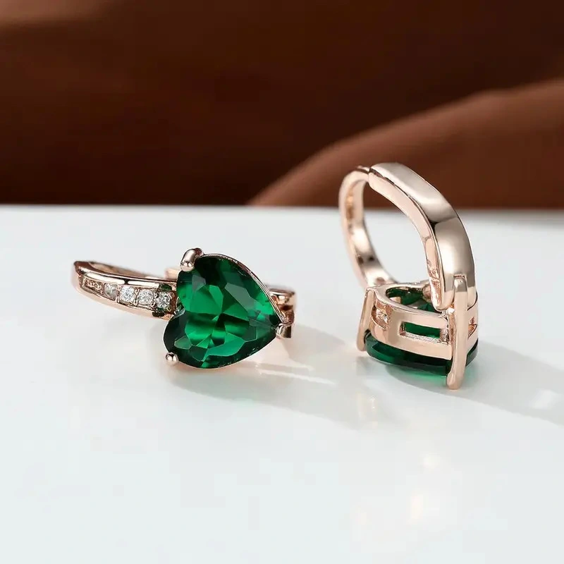 Simple And Versatile Heart-shaped Ear Clips