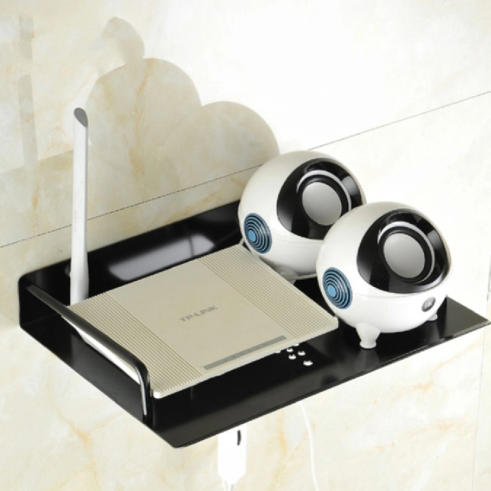Space Aluminum Set-top Box Shelf