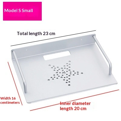 Space Aluminum Set-top Box Shelf