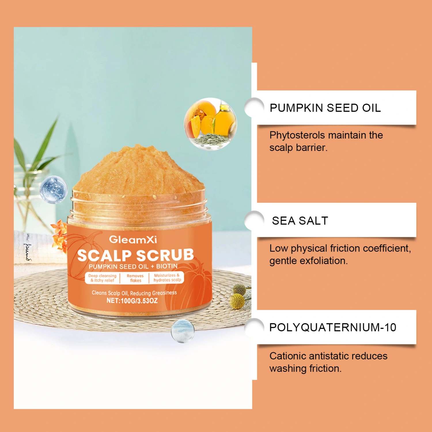 Pumpkin Seed Scalp Scrub