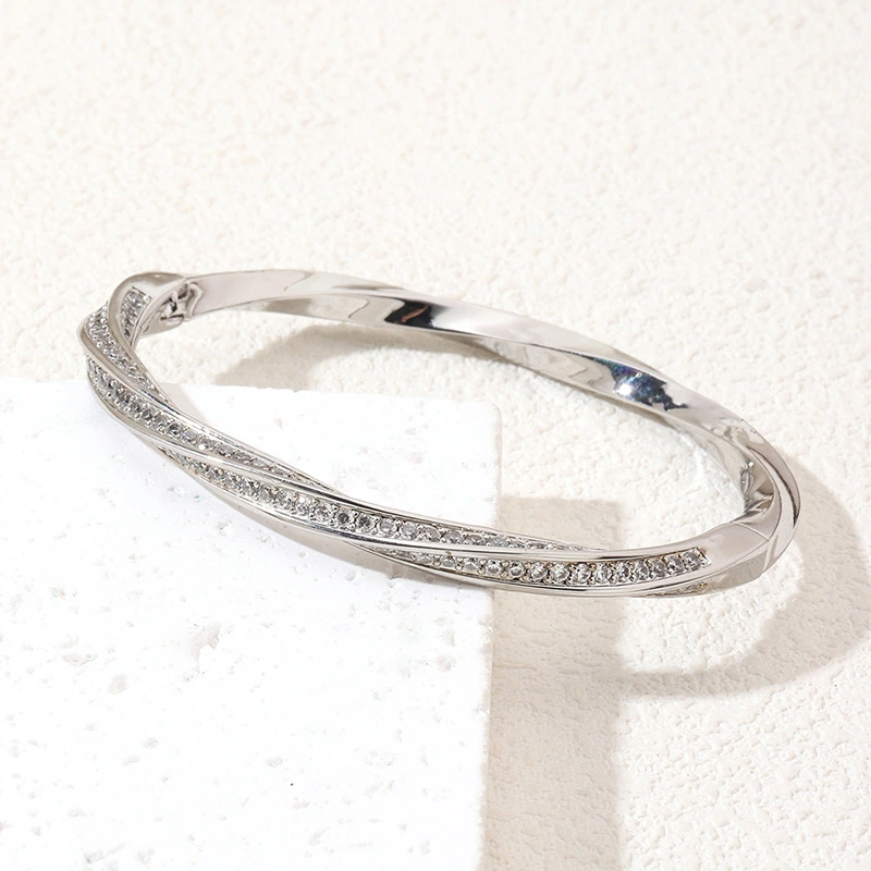European And American Mobius Starry With Diamonds Bracelet