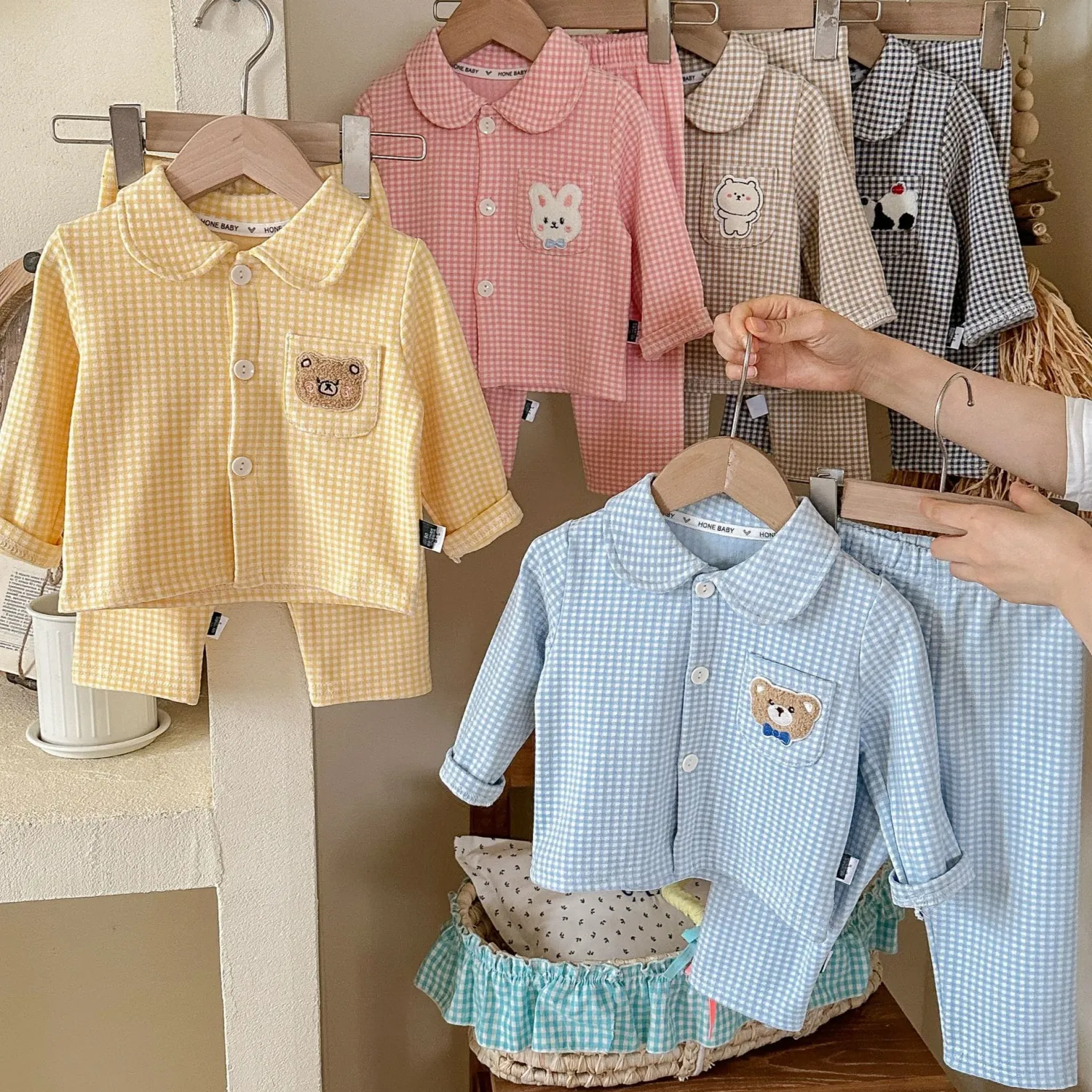 Boys' Brushed Fleece Homewear Two-piece Set