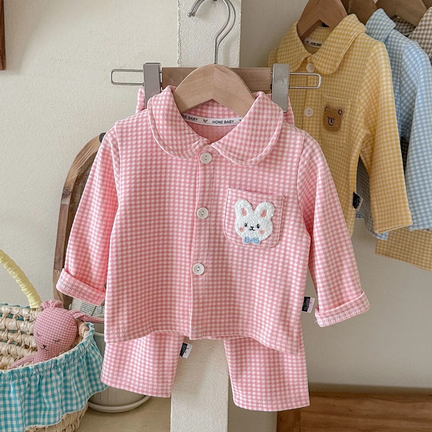 Boys' Brushed Fleece Homewear Two-piece Set