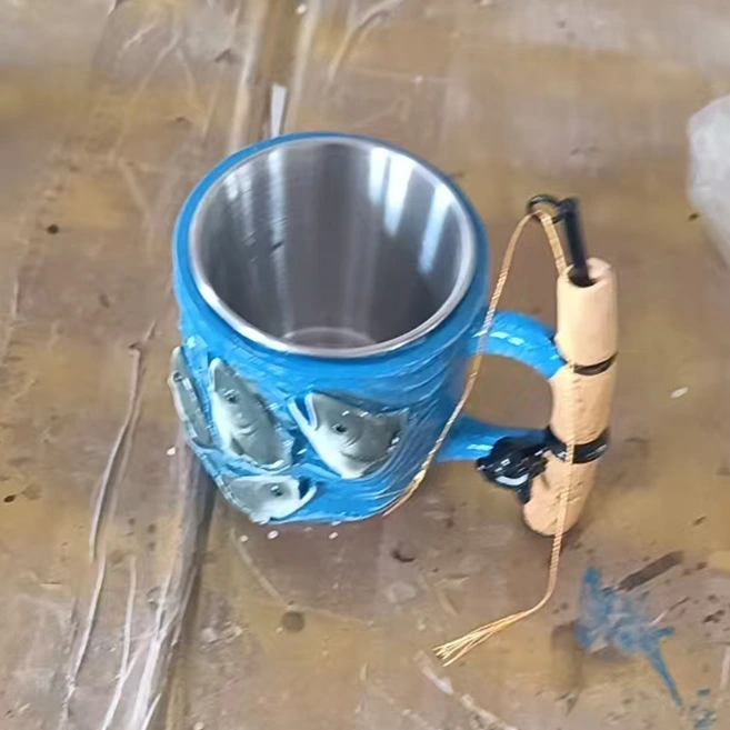Creative Mug Designed For Fishing Enthusiasts