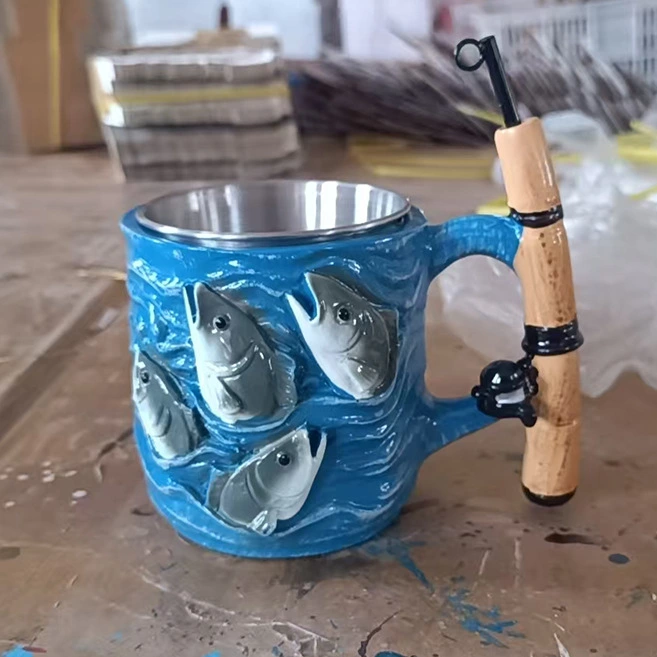 Creative Mug Designed For Fishing Enthusiasts