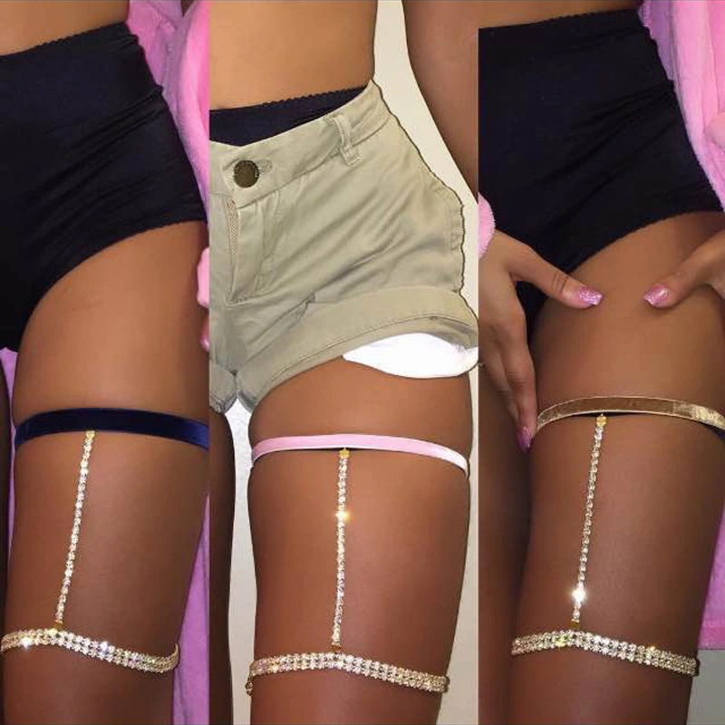Fashion Minimalist Claw Diamond Full Diamond Body Chain