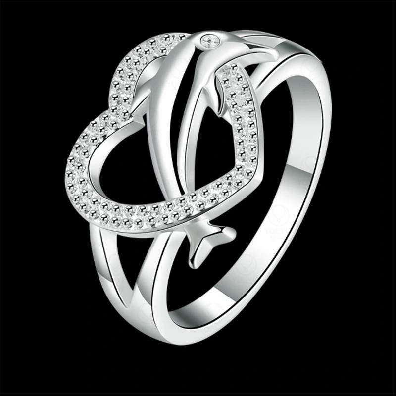 Ring Simple Fashion Lovely Little Dolphin Women