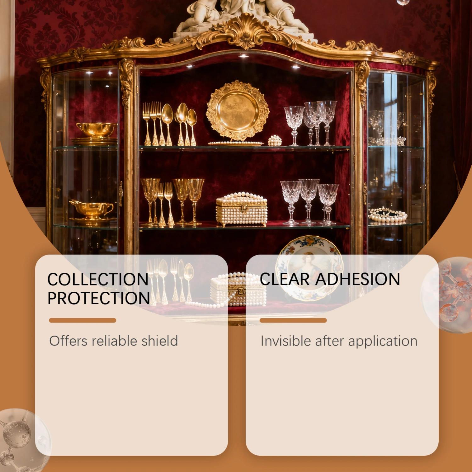Transparent Exhibit Gel
