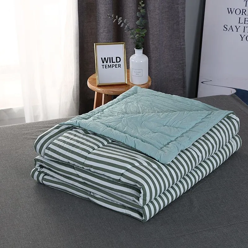 Summer Thin Cotton Quilt For Air-conditioned Rooms Single And Double-size Children's Quilt Insertsmachine-washable
