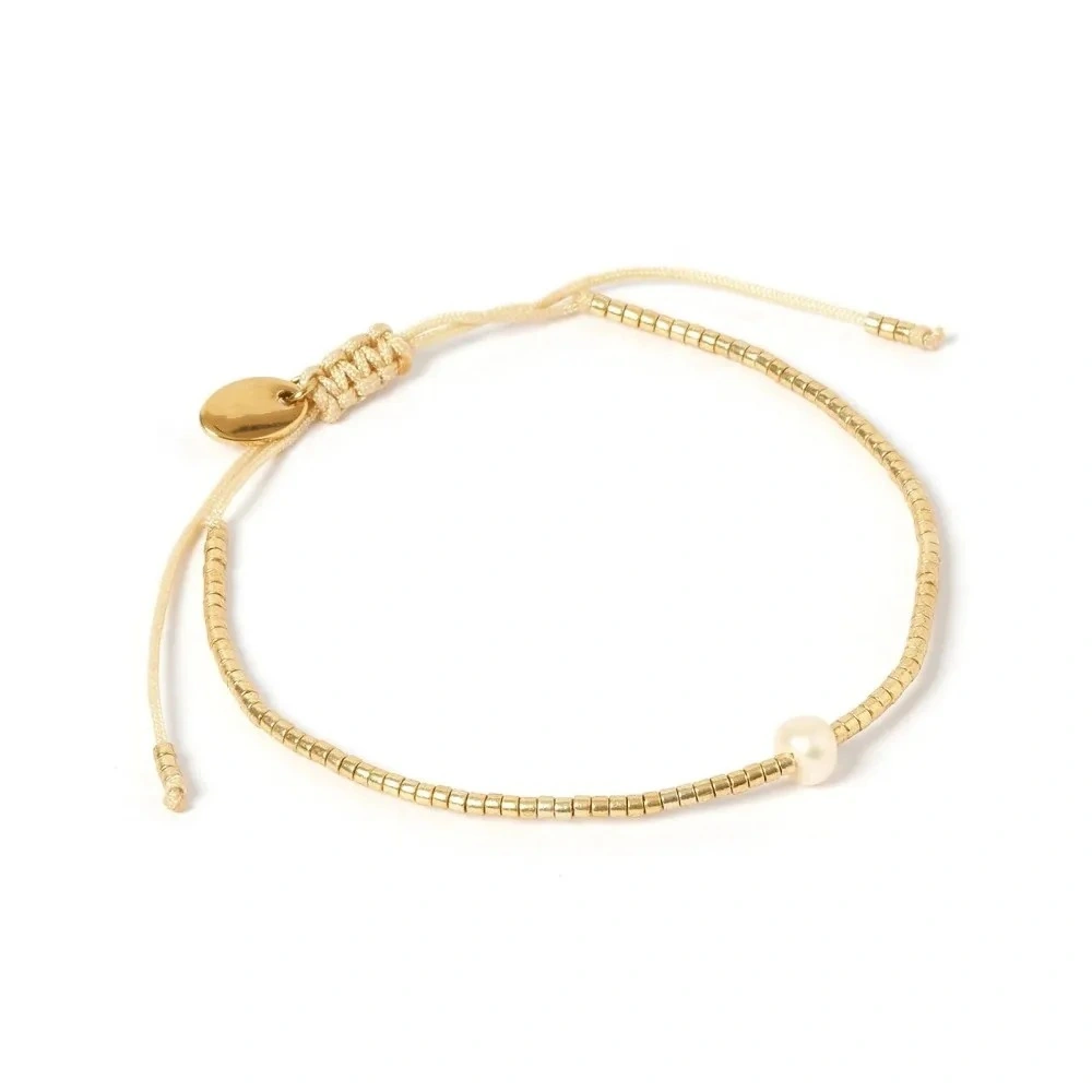 Fashion Tiny Gold Pearl Bracelet