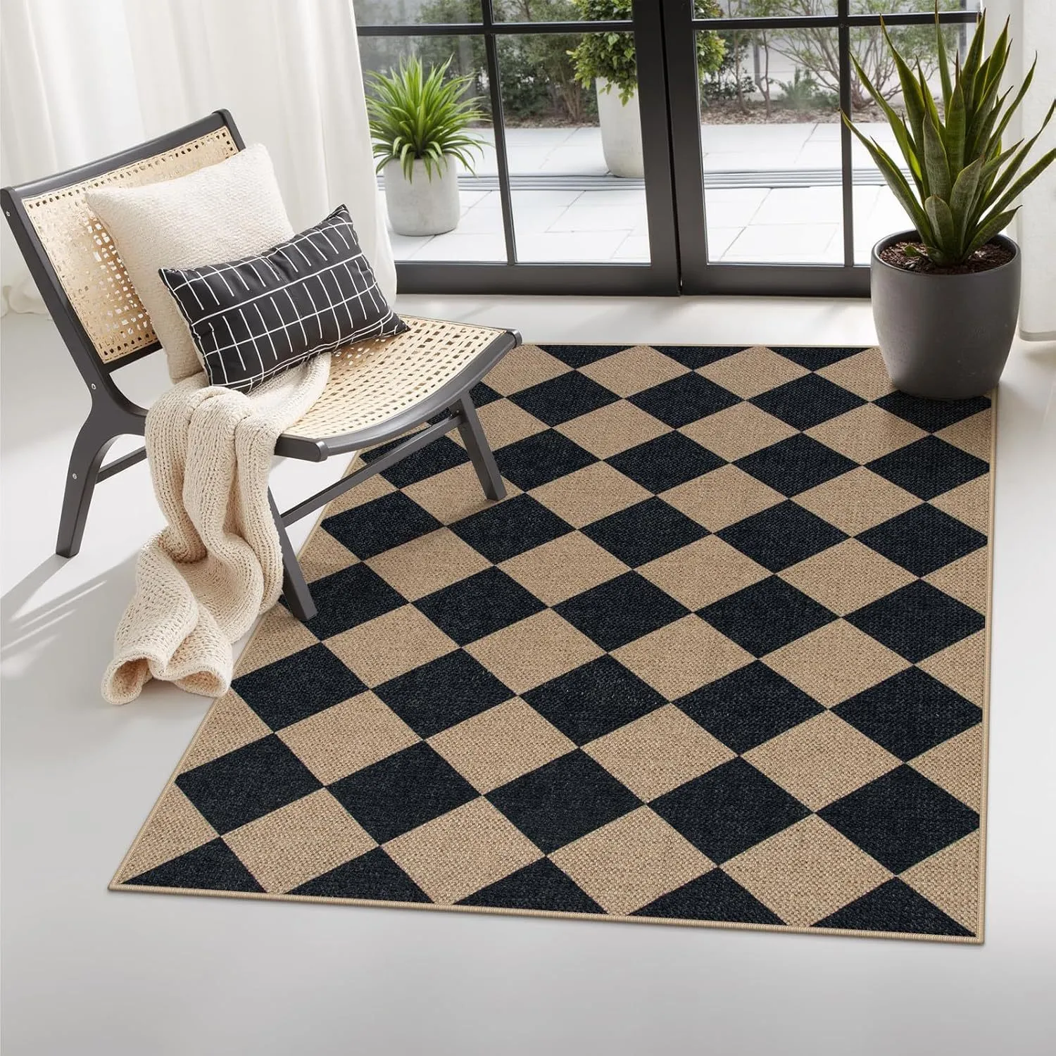 Creative Light Luxury Advanced Sense Sofa Coffee Table Carpet Anti-slip Pad