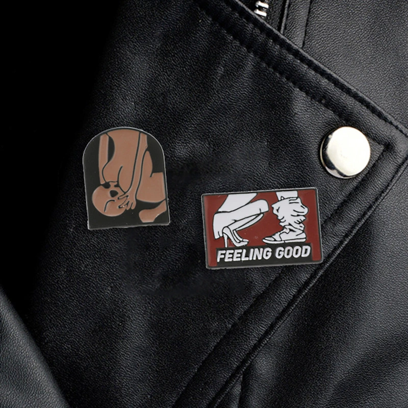 Creative Funny Badge Fashion Pin Small Jewelry Punk Brooch