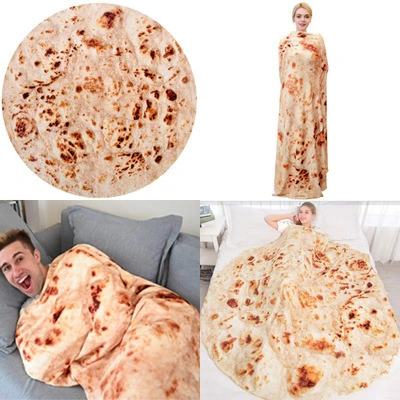 Corn Pancake Blanket, Coral Fleece Flannel Air-conditioning Throw