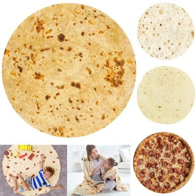 Corn Pancake Blanket, Coral Fleece Flannel Air-conditioning Throw