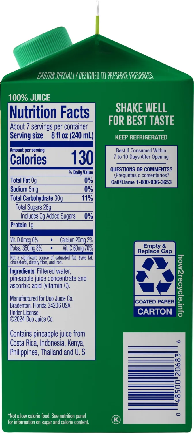 Dole Pineapple 52oz