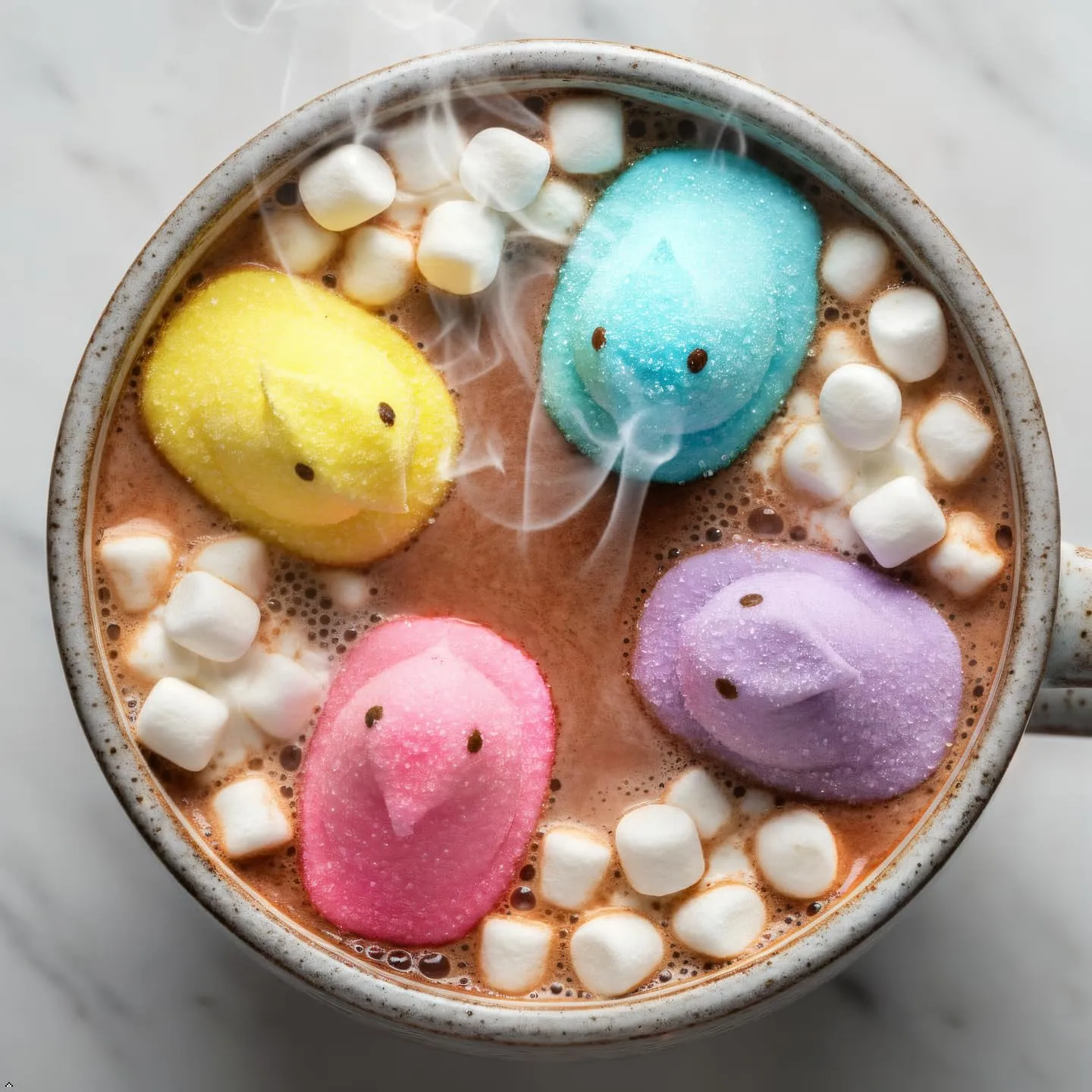 PEEPS Easter Marshmallow Candy Bundle, Chicks, Festive Candies, Spring Time, Basket Stuffers, Soft and Chewy, Pack of 4, 10ct Each, 40 Chicks Total
