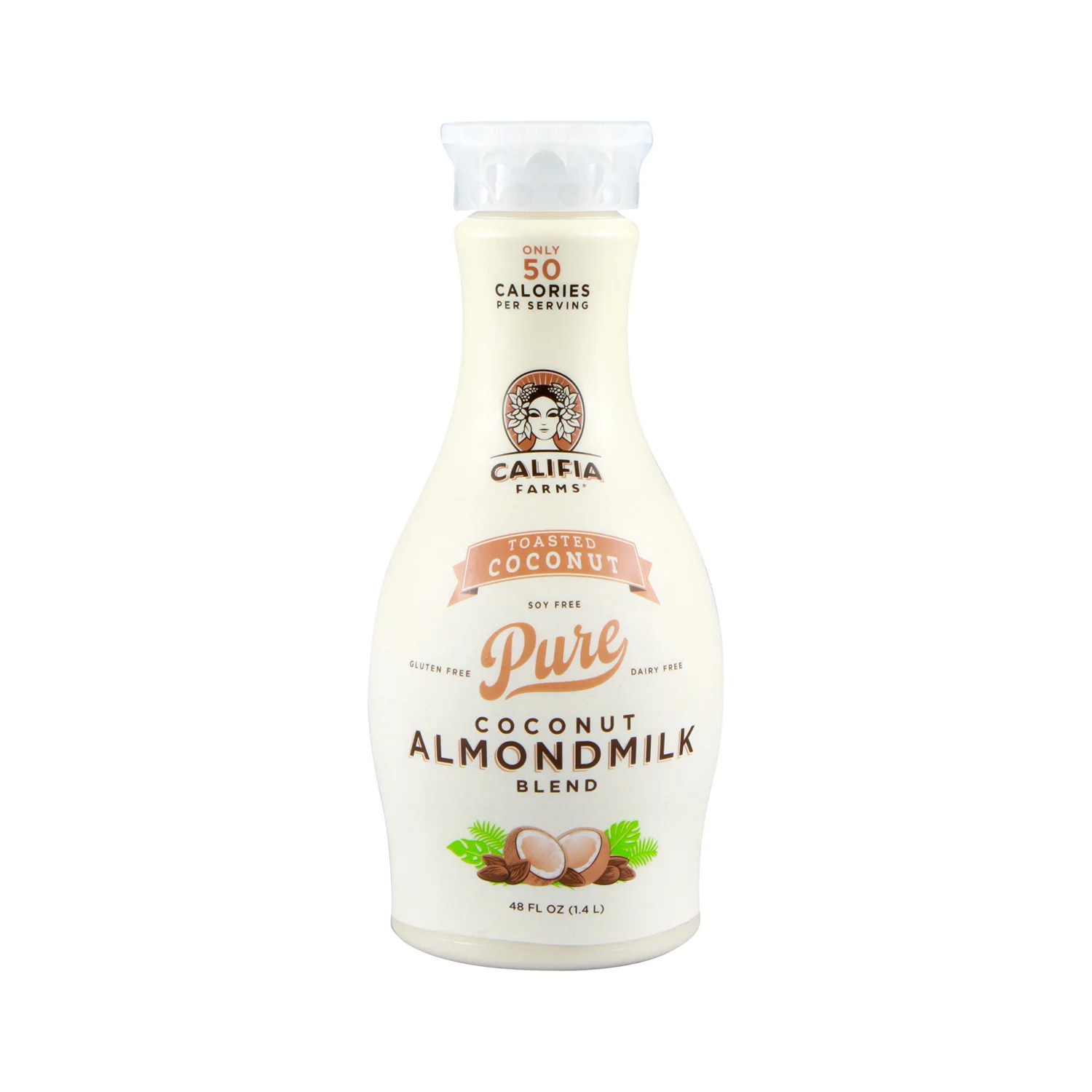 Califia Farms Pure Toasted Cocunut Almondmilk Blend 48 Fl Oz
