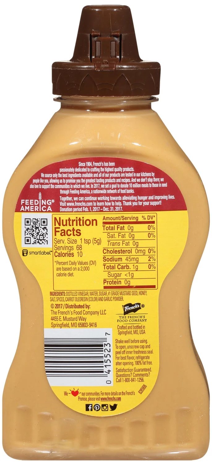 French's Honey Mustard, 12 oz (Pack of 2)