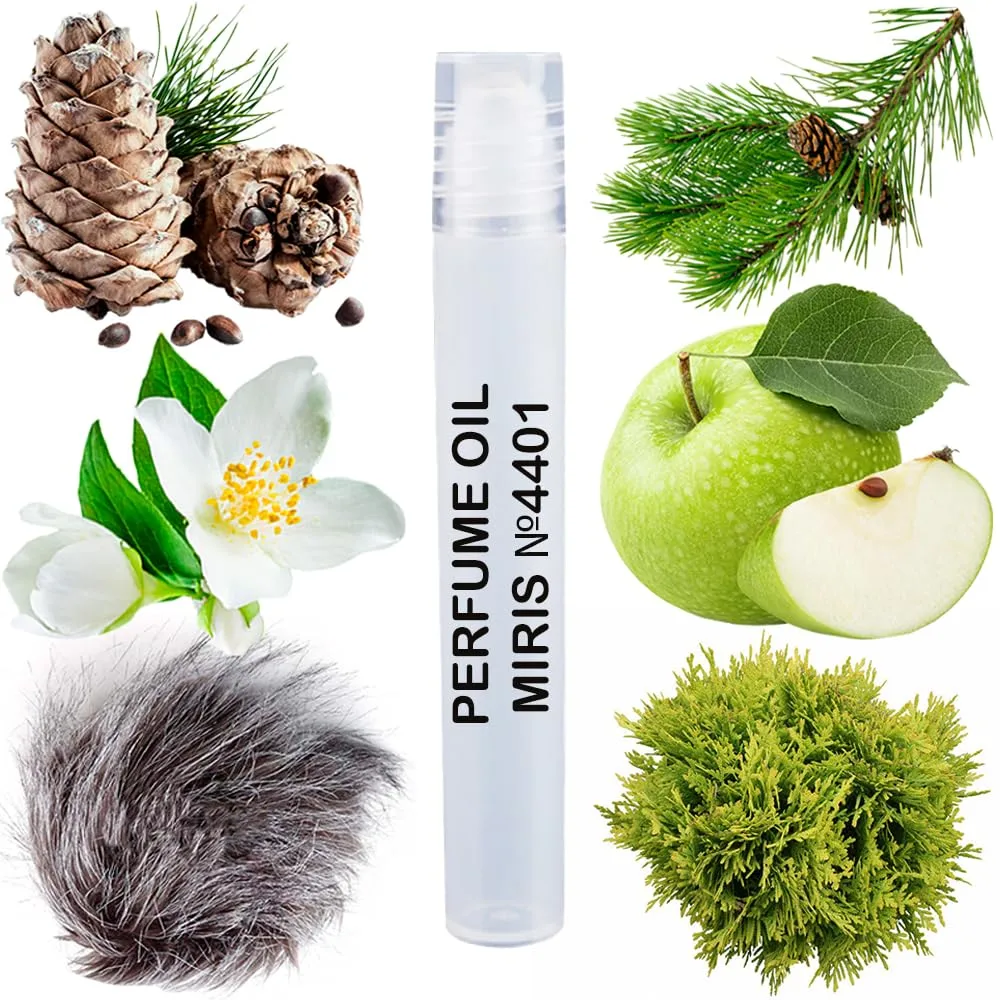 MIRIS No. 4401, Inspired by Style In Play, Long-Lasting Perfume Oil for Men Roll-On, Rollerball 0.34 Fl Oz / 10 ml