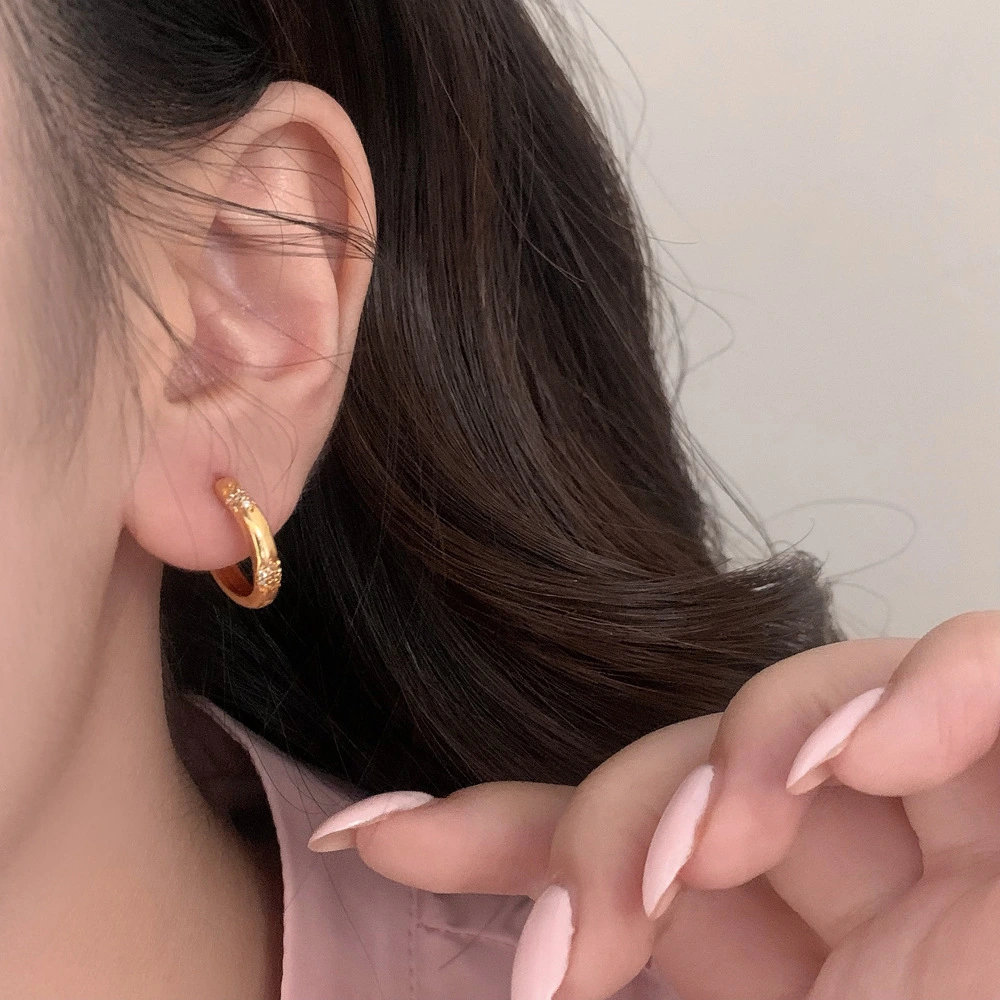 Everyday Versatile And Delicate Earrings In A French Vintage Style