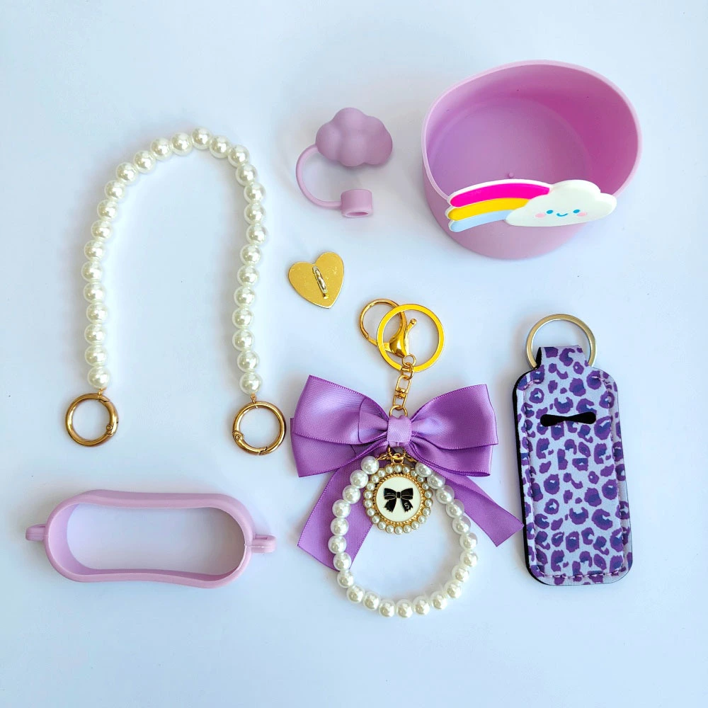 Suitable For Stanley Cup Chain Bow-knot Keychains And Cup Decorations