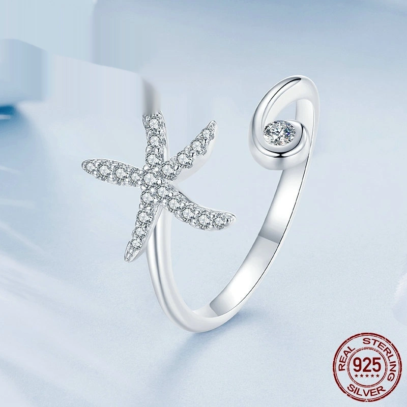 Women's Original Starfish Open Adjustable Ring