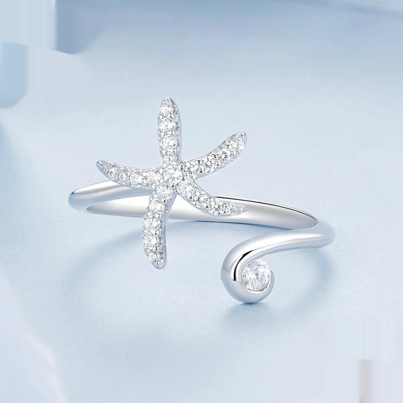 Women's Original Starfish Open Adjustable Ring