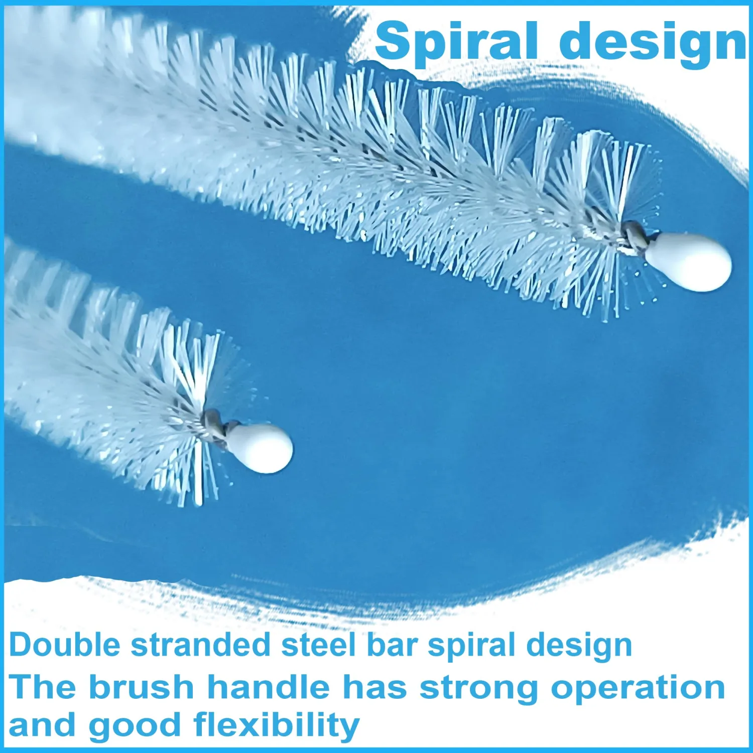 Straw Cleaner Brush Set 8-Pieces of Stainless Steel Nylon Bristles Cleaner Brush for Cleaning Stanley(16OZ- 30OZ),Reusable Straws, Water Bottles, Coffee Makers,Pet Water Fountain, Trachea Tube