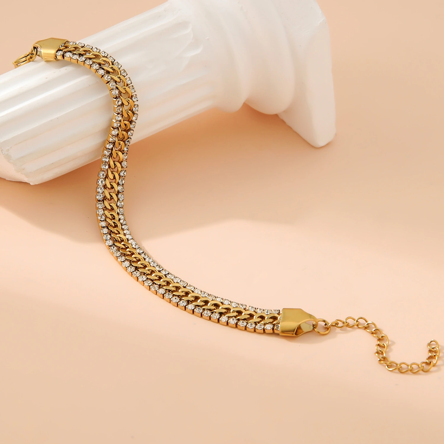 New Fashion Stainless Steel Vacuum Adjustable Bracelet