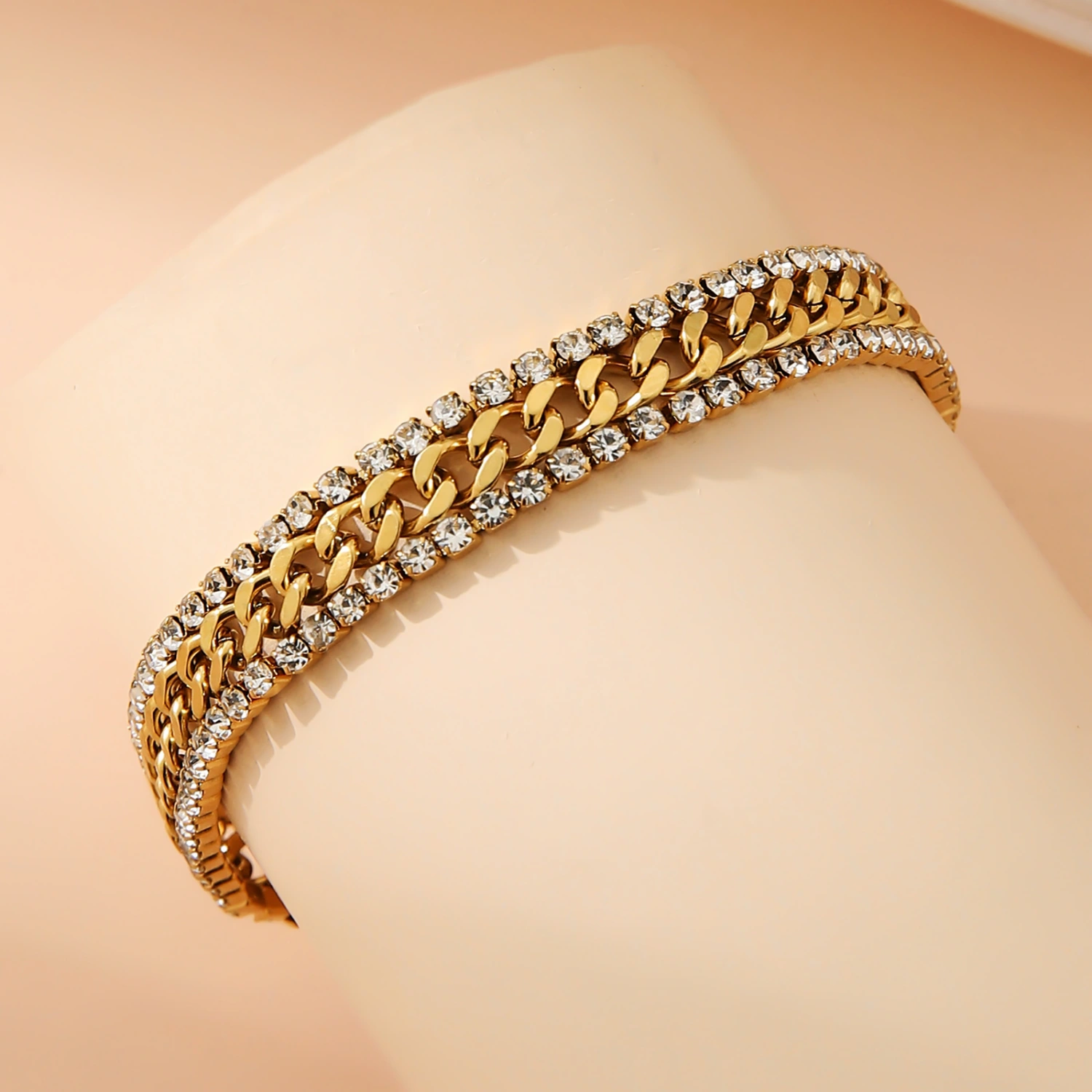 New Fashion Stainless Steel Vacuum Adjustable Bracelet