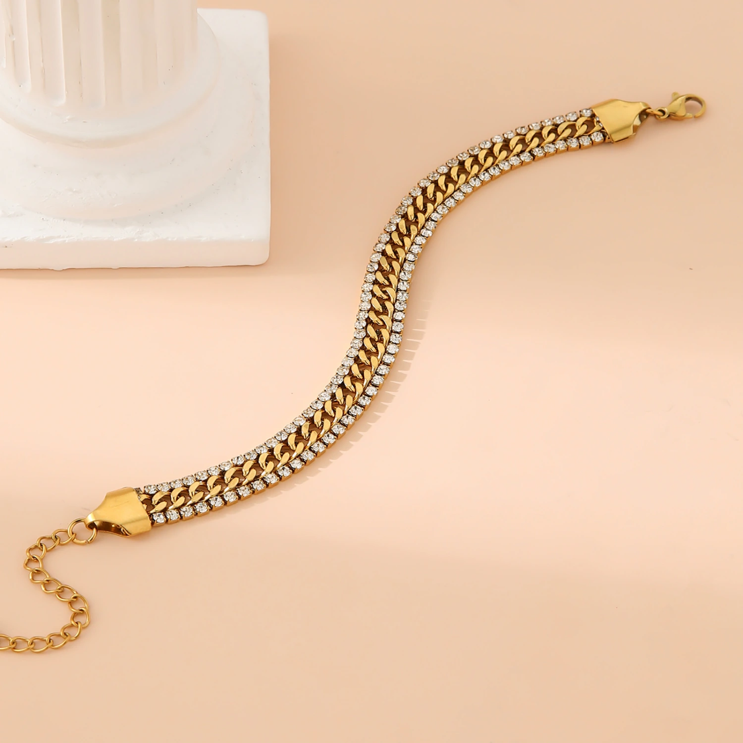 New Fashion Stainless Steel Vacuum Adjustable Bracelet