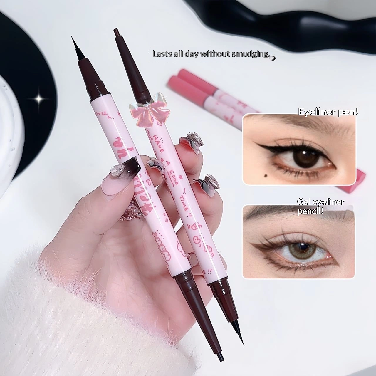 Dual-function Eyeliner Gel And Pen In One