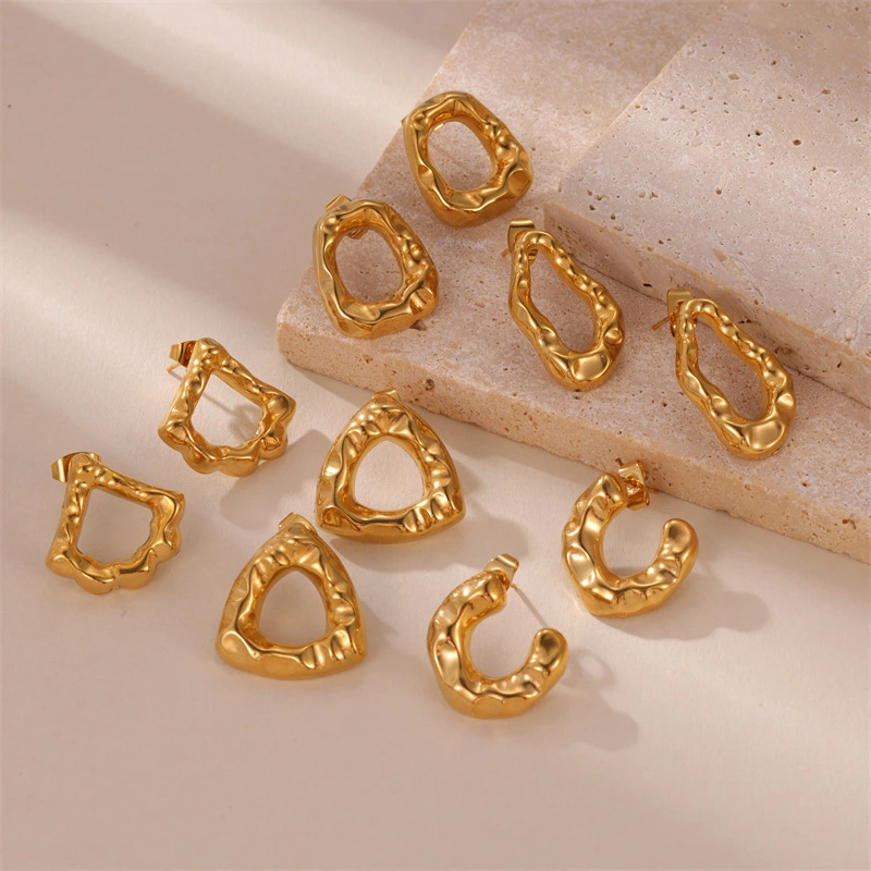 Retro Geometric Minimalist Fashion Earrings With A Stylish Design