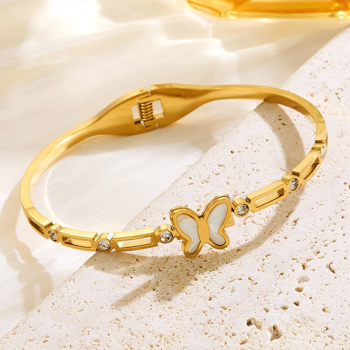 Minimalist Fade-resistant Solid Titanium Steel Bracelet