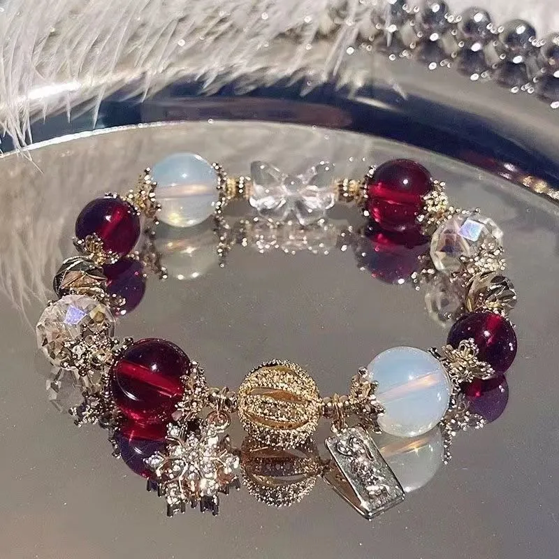 New Gentian Crystal Fragrant Wind Bracelet