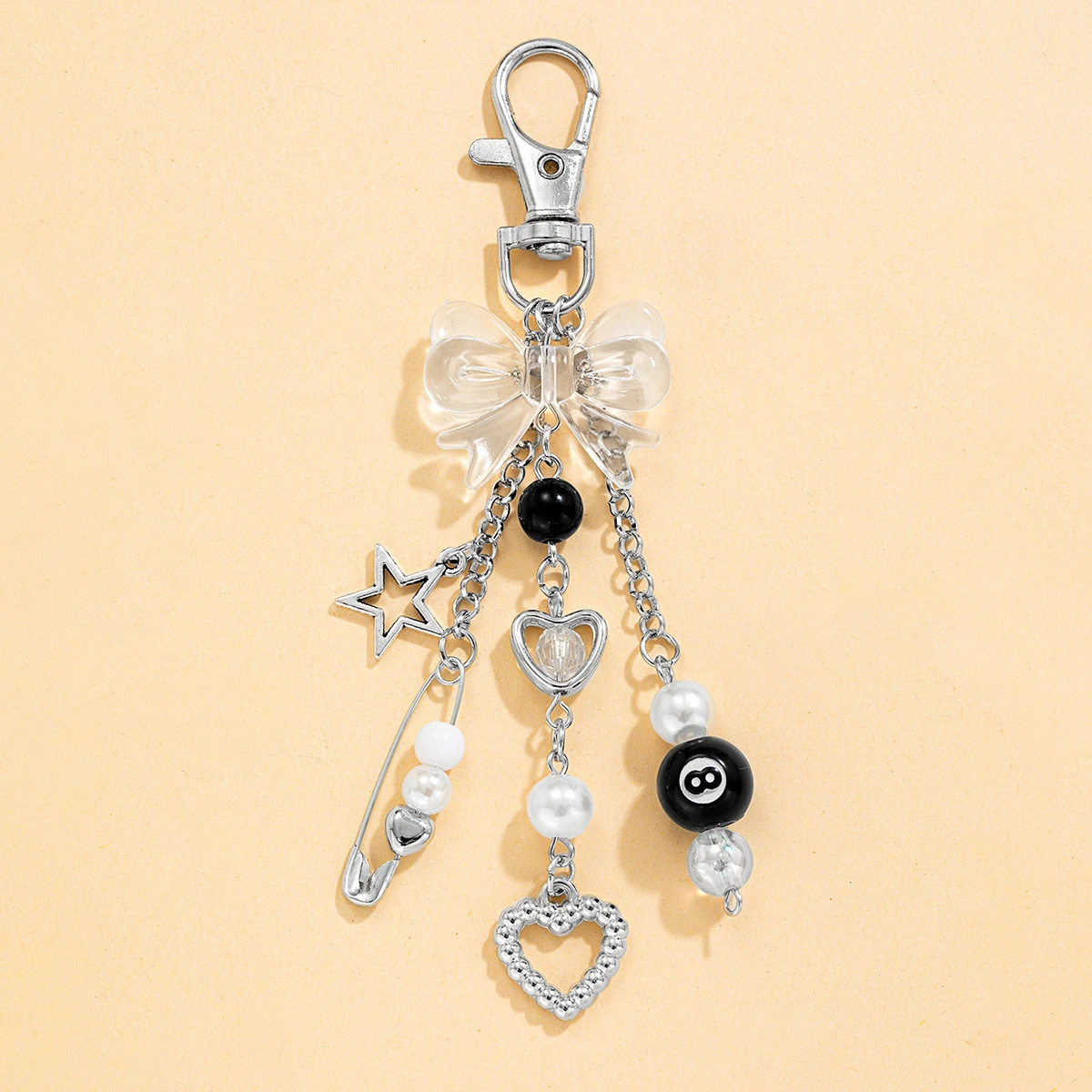 Fashionable And Personalized Gothic Keychain Pendant