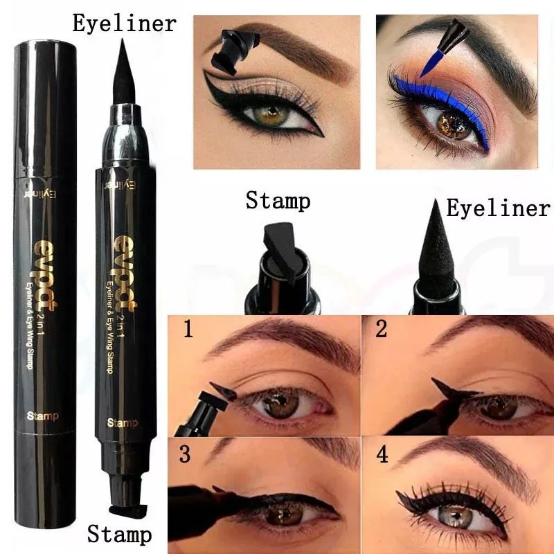 Dual-tip Marker Pen For Coloring The Outer Corner Of The Eye Eyeliner