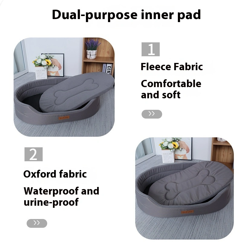 Kennel Four Seasons Universal Good-looking Mattress Pet Bed Anti-bite Supplies