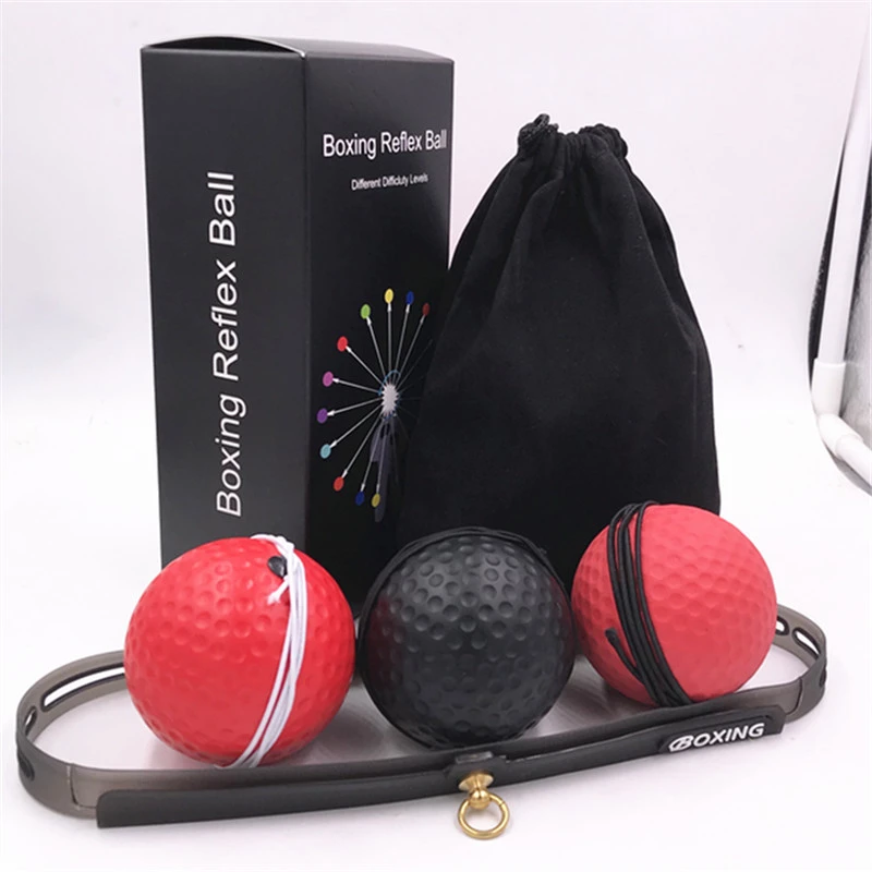 Sanda Fight Boxing PU Training Ball Elastic Fitness Magic Ball