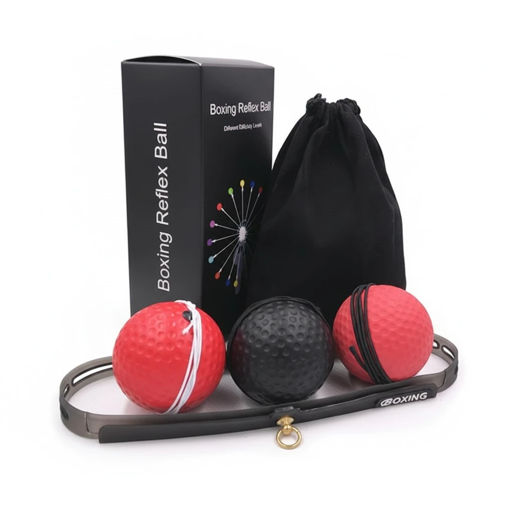 Sanda Fight Boxing PU Training Ball Elastic Fitness Magic Ball