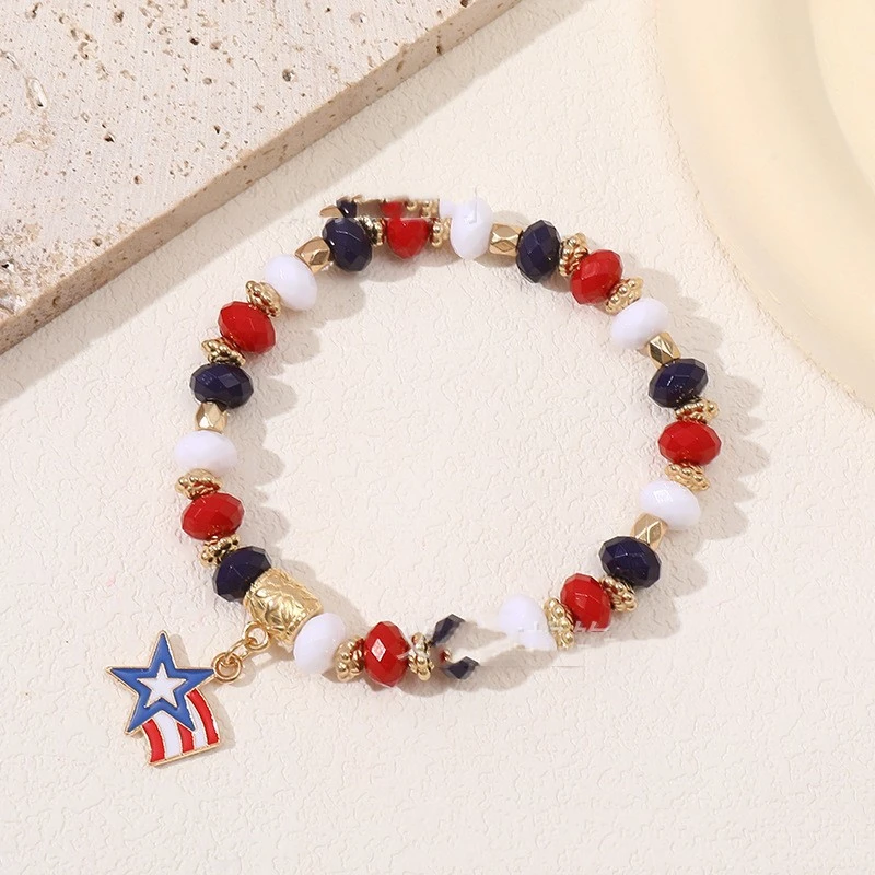 Love Five-pointed Star Crystal Bracelet