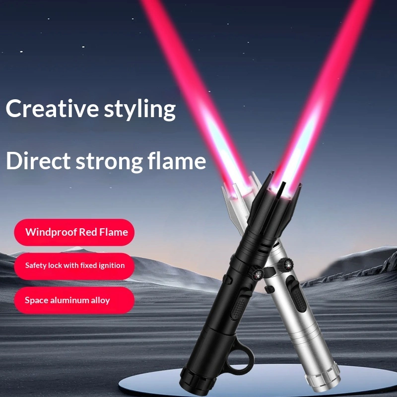 Household Outdoor Barbecue Metal High-Temperature Direct-Flame Torch